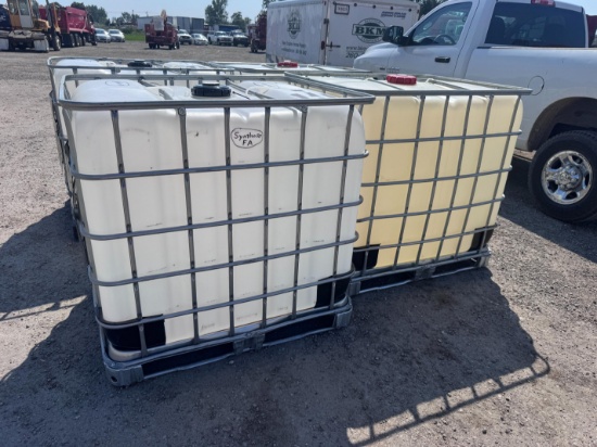 (2) 275 Gallon IBC Totes
