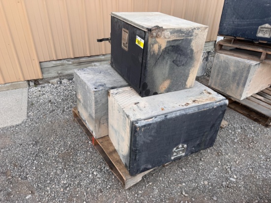 (3) Underbody Truck Toolboxes
