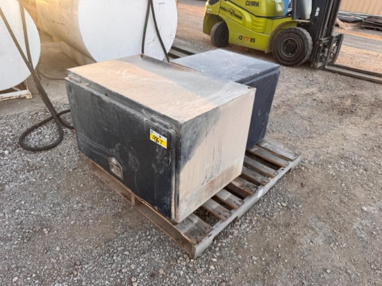 (2) Underbody Truck Toolboxes