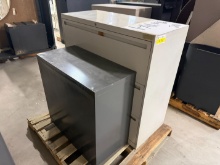 42"x40" File Cabinet & 2-Drawer File Cabinet