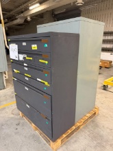 6 Drawer File Cabinet & Cabinet