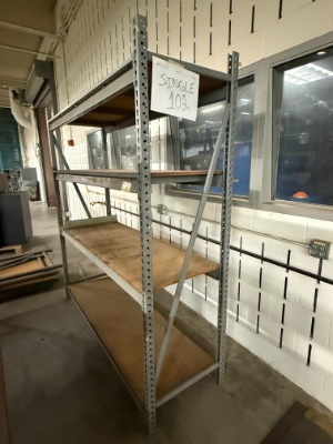 76"x84" Metal Shelving Unit