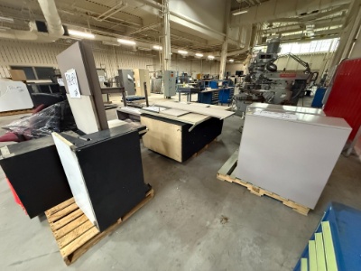 Office Furniture & 2 File Cabinets
