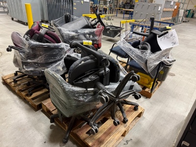 19 office chairs