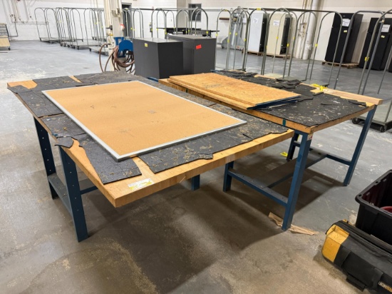2 work tables