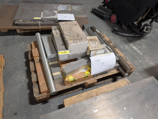 Round & Flat Stock (Mostly Aluminum/Some Steel)