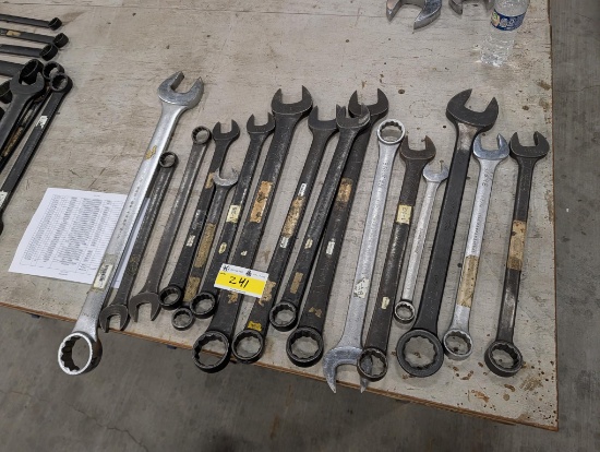 16 Combination Wrenches, 1" -2 1/4"