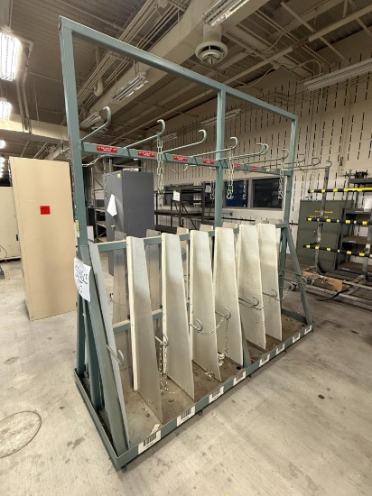 8' Metal Material Rack