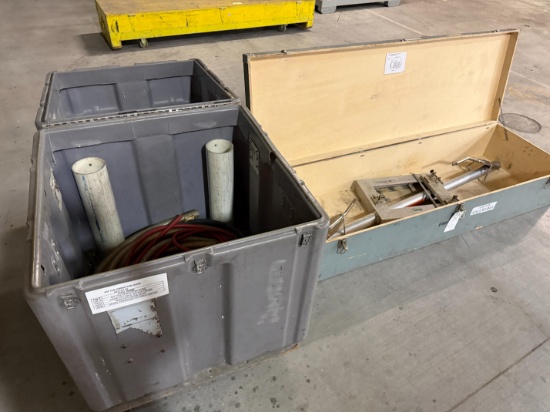 Cradle Garrett hoist Equipment & Chlorination Hose