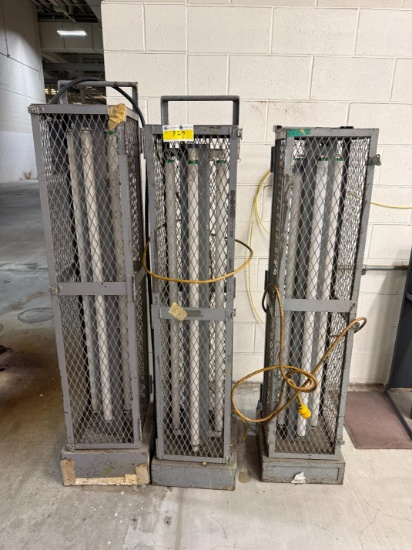 (3) Paint Booth Lights