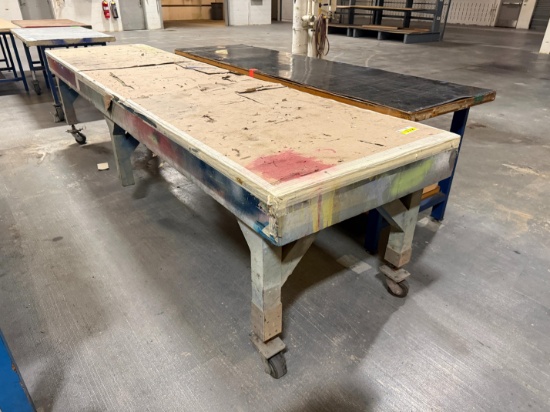 30"x9' Table & 3'x12' Rolling Table