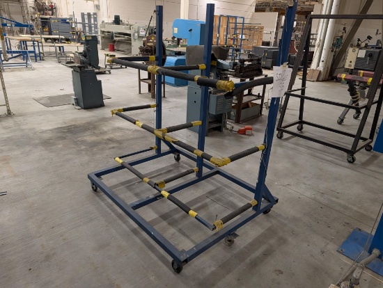 5' Rolling Material Rack