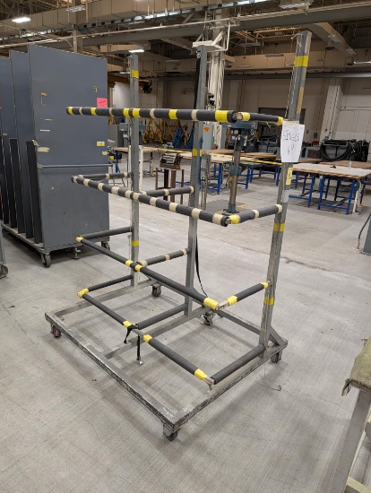 5' Rolling Material Rack