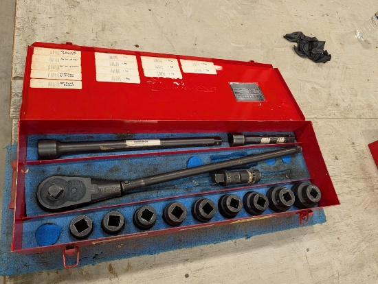 Snap-On 3/4" Ratchet, Sockets & Extensions