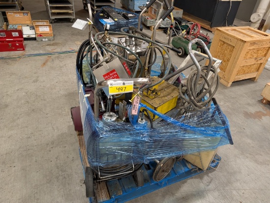Hydraulic Fluid Dispensing Carts