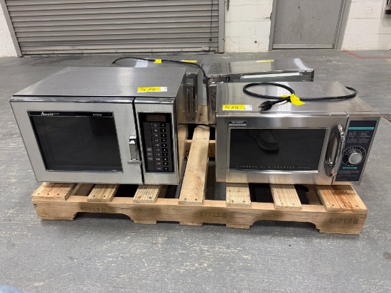 Sharp & Amana Commercial Microwaves