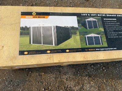 Wolverine 11' x 19' Metal Garage Shed