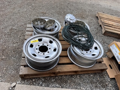 (4) 8 Lug Rims