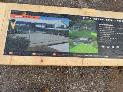 Wolverine 11' x 19' All Steel Carport