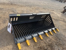 Land Honor 72" Skid Steer Rock Bucket