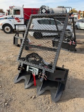Land Honor 15k LB Skid Steer Forestry Winch
