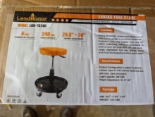 Land Honor Rolling Stool, New In Box