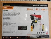 Land Honor 400 lb Lift Electric Hoist, New In Box