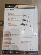 Land Honor 3 Step Safety Ladder, New In Box