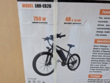 Land Honor 48 Volt 750 Watt Electric Bike, New In Box