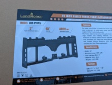 Land Honor LHR-PFF45 Pallet Fork Frame / Bale Spear, New In Box