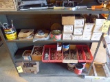 Pipe Hooks, Straps, Etc.  (2 Shelves)  (Lot)