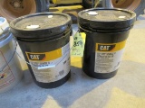 Cat Hydro Advanced 10 Hydraulic Oil, 5 Gal. Bucket, m/n SAE10W  (2 Each, Partial) (Lot)