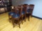 Wood Framed Swivel Bar Chairs  (8 Each)