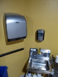 Hand Sink w/ Towel and Soap Dispenser
