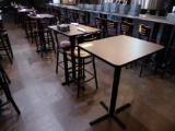 Pedestal Tables, 2 1/2 x 2 1/2  (6 Each)