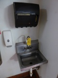 Hand Sink & Paper Towel Dispenser