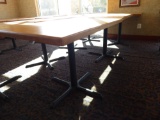 Pedestal Tables, (2) 4 x 2 & (1) 2 1/2 x 2 1/2 (3 Each)