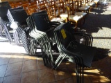 Metal Framed Mesh Outdoor Chairs  (20 Each)