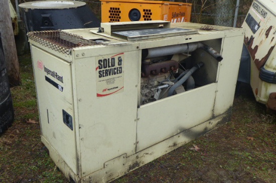 Ingersoll Rand 185 Skid Mounted Air Compressor