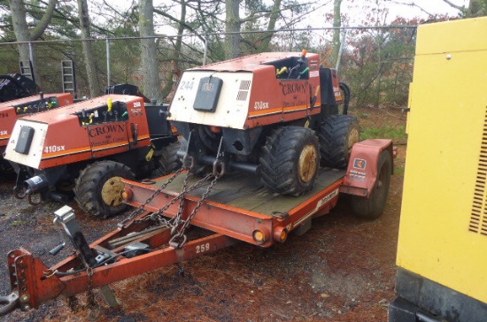 2006 Ditch Witch 410SX Trencher, 1,514 Hours
