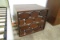 Tonin Casa 2-Drawer Honey Night Stands, Dark Oak  (2 Each)