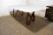 Tonin Casa Butterfly Fixed Dining Table w/Dark Oak Legs