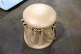 Gamma Dandy Bag Sugar Foot Stool w/Club Leather