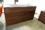 Bonaldo 4-Drawer Dresser & (2) 3-Drawer Night Stands  (3 Each)