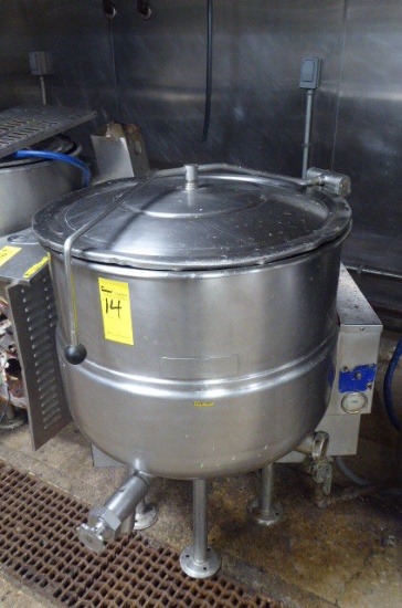 Stainless Steel 40-Gallon Gas Tilt Kettle