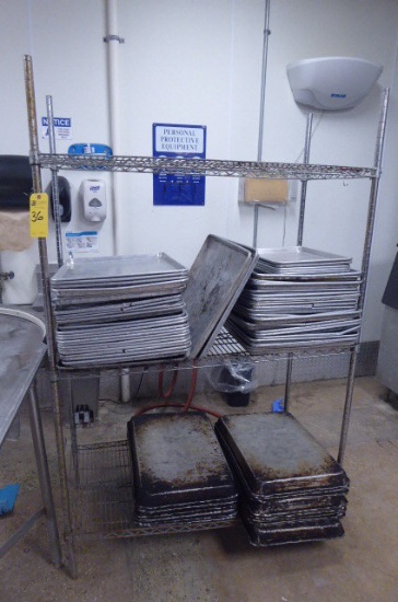 Aluminum Sheet Pans, Asst.