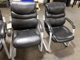 Leather Side Chairs