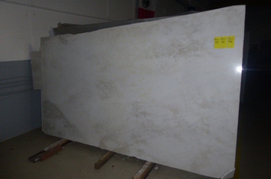 Stone Slab, 3 CM Thick, King White Polished, 110"x74"