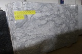 Stone Slab, 3 CM Thick, Super White Polished, 125