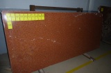 Stone Slab, 2 CM Thick, Rosso Verona Granite Polished, 117